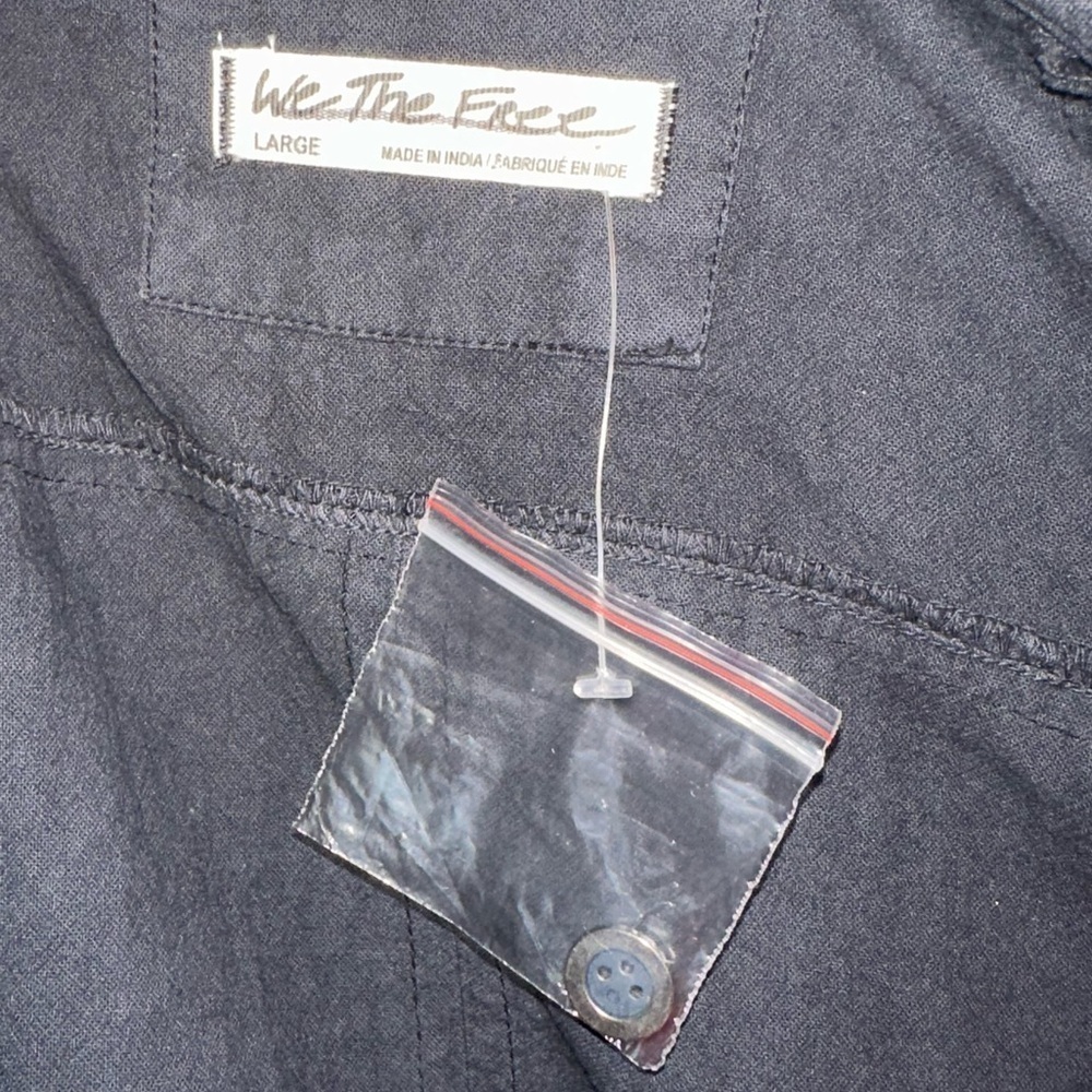 We The Free Black Hooded Cape Jacket - Picture 7 of 9